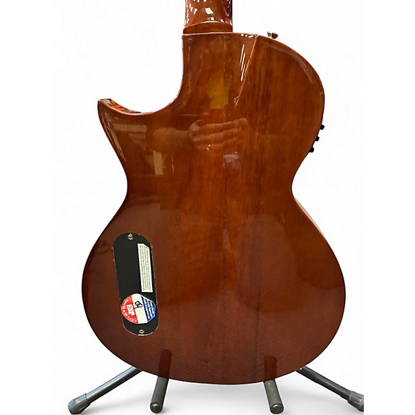 Used ESP LTD TL6 Trans Green Acoustic Electric Guitar