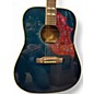Used Epiphone MIRANDA LAMBERT BLUEBIRD Blue Acoustic Electric Guitar thumbnail