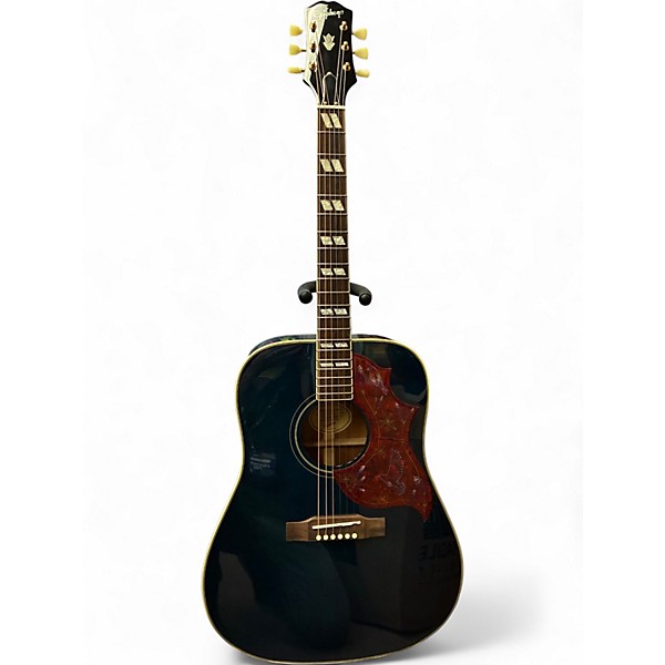 Used Epiphone MIRANDA LAMBERT BLUEBIRD Blue Acoustic Electric Guitar