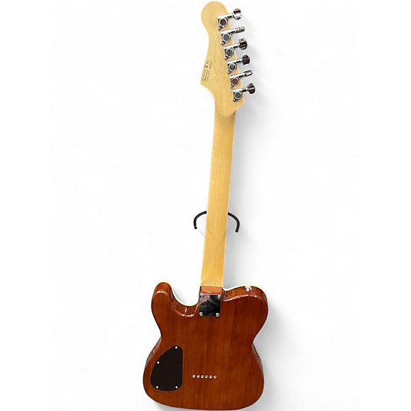 Used Iyv ITF-300 Spalted Maple Hollow Body Electric Guitar