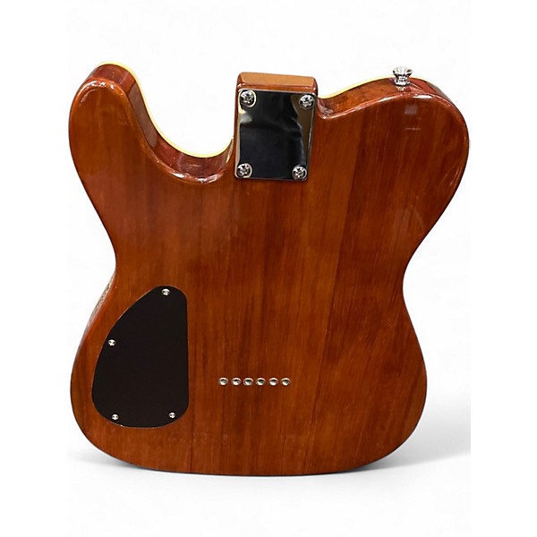 Used Iyv ITF-300 Spalted Maple Hollow Body Electric Guitar