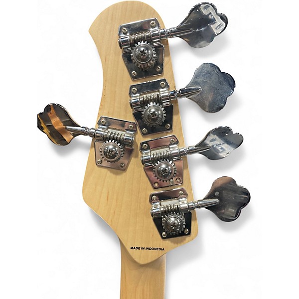 Used Sterling by Music Man Stingray 5 Ruby Red Burst Electric Bass Guitar