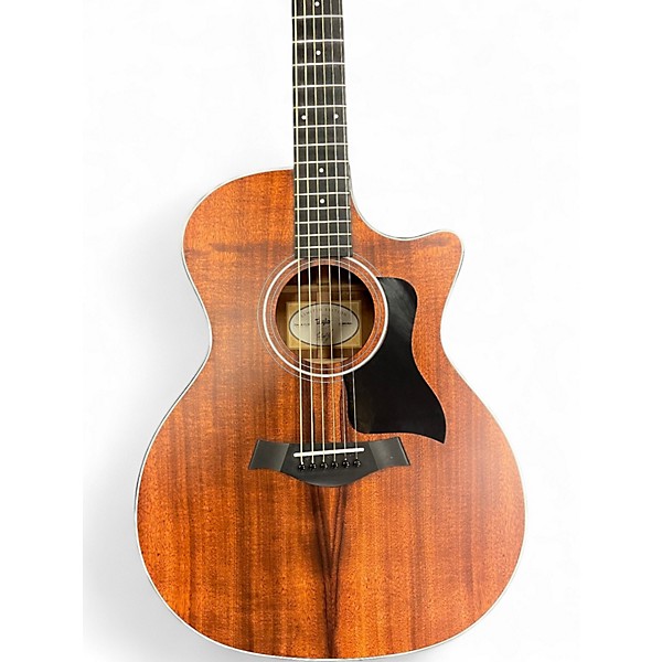 Used Taylor 324CE-K LTD Natural Acoustic Electric Guitar