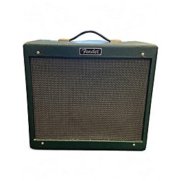 Used Fender Blues Junior 15W 1x12 Limited Edition British Racing Green Tube Guitar Combo Amp