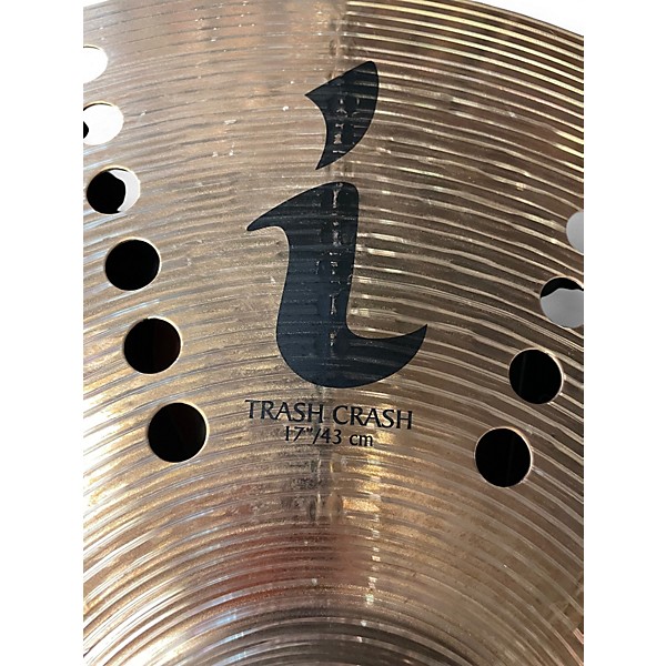 Used Zildjian 17in i FAMILY TRASH Cymbal