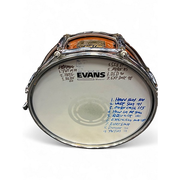 Used Pearl 5X14 Omar Hakim Snare Natural Drum