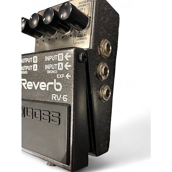Used BOSS RV6 Digital Reverb Effect Pedal