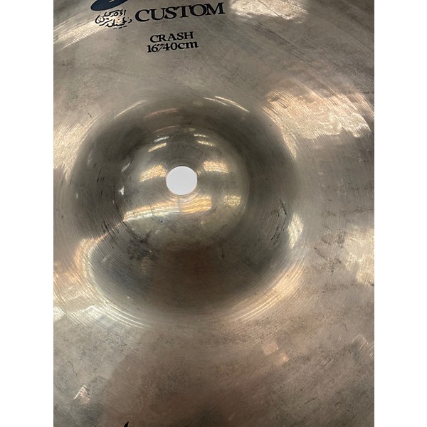 Used Zildjian 16in A Custom Crash Cymbal