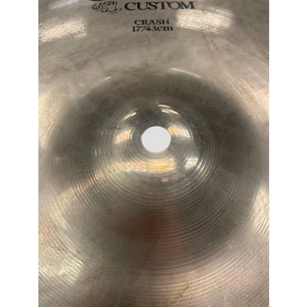 Used Zildjian 17in A Custom Crash Cymbal