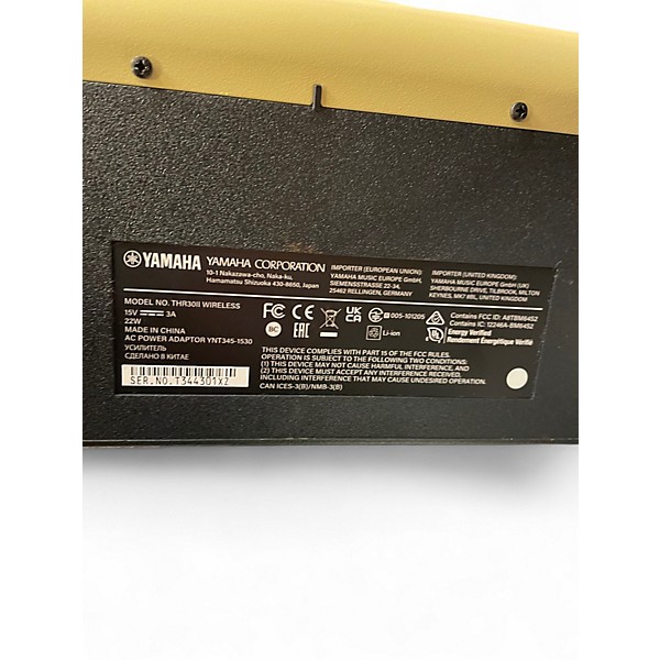 Used Yamaha THR30II Wireless Guitar Combo Amp