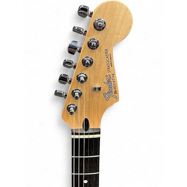 Used Fender Standard Stratocaster HSS White Solid Body Electric Guitar