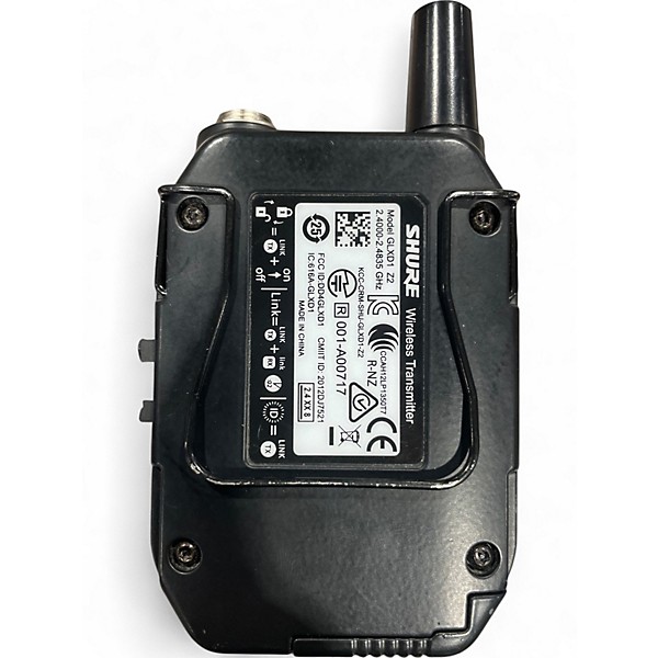 Used Shure GLXD6 Instrument Wireless System