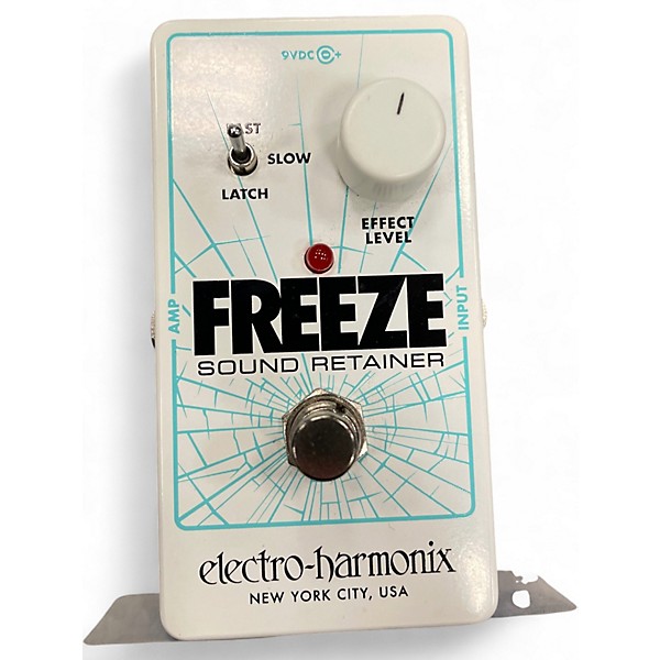 Used Electro-Harmonix Freeze Sound Retainer Compression Effect Pedal