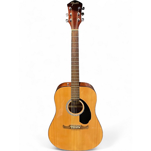 Used Fender FA-125 Natural Acoustic Guitar