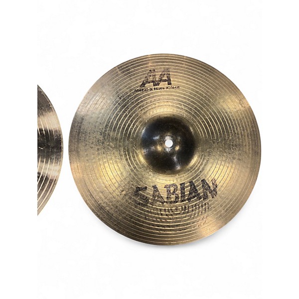 Used SABIAN 14in AA Metal X Hi Hat Pair Cymbal
