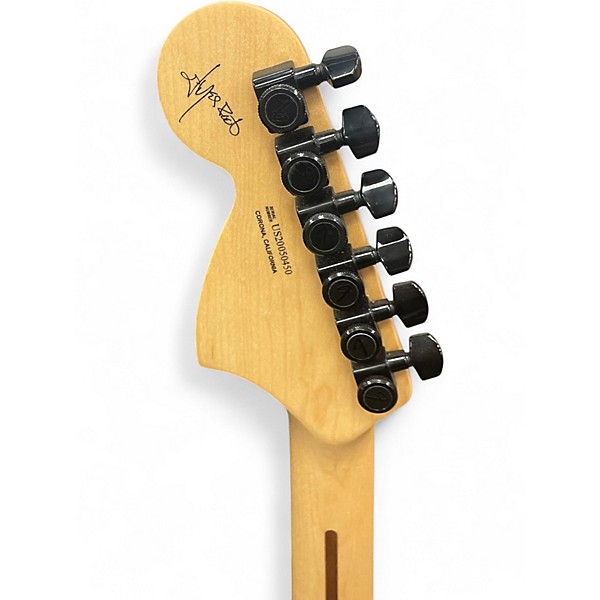 Used 2020 Fender Jim Root Signature Stratocaster Flat Black Solid Body Electric Guitar