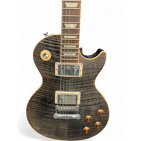 Used 2016 Gibson Les Paul Standard Trans Gray Solid Body Electric Guitar