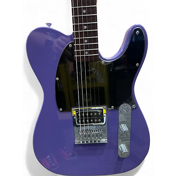 Used Squier ESQUIRE H TELE PURPLE Solid Body Electric Guitar