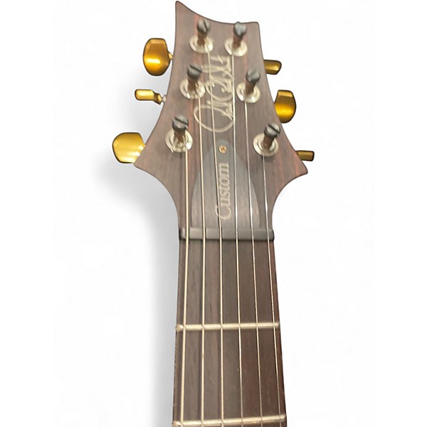 Used PRS Custom 24 10 Top Blue Burst Solid Body Electric Guitar