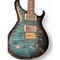 Used PRS Custom 24 10 Top Blue Burst Solid Body Electric Guitar