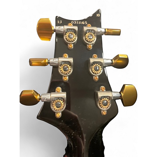 Used PRS Custom 24 10 Top Blue Burst Solid Body Electric Guitar