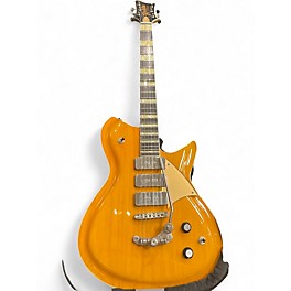 Used Rivolta COMBINATA XV111 Yellow Solid Body Electric Guitar