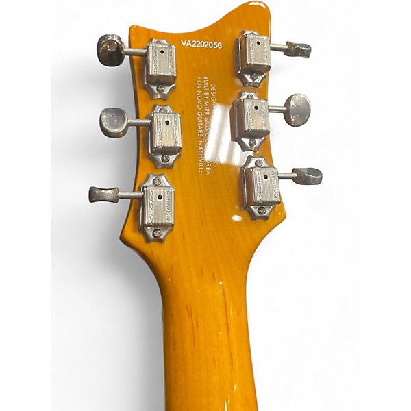 Used Rivolta COMBINATA XV111 Yellow Solid Body Electric Guitar