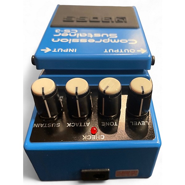 Used BOSS CS3 Compressor Sustainer Effect Pedal