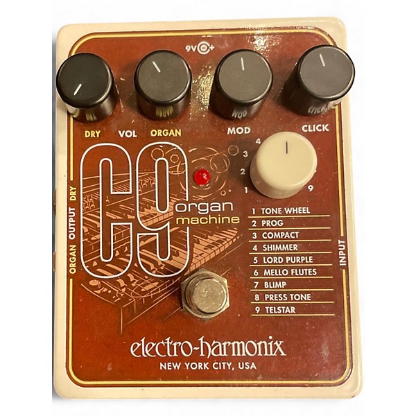 Used Electro-Harmonix C9 Organ Machine Effect Pedal
