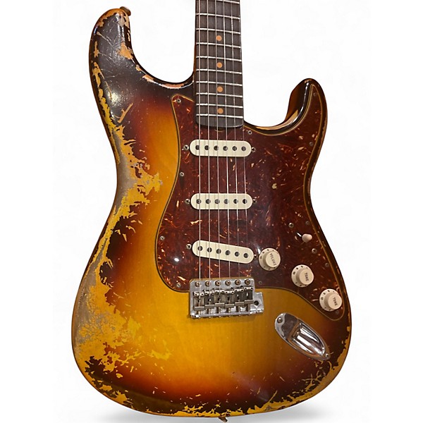 Used Fender Custom Heavy Relic Stratocaster limited edition relic Solid Body Electric Guitar