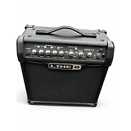 Used Line 6 Spider IV 15W 1X8 Guitar Combo Amp