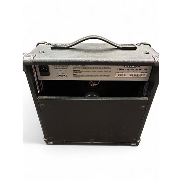 Used Line 6 Spider IV 15W 1X8 Guitar Combo Amp