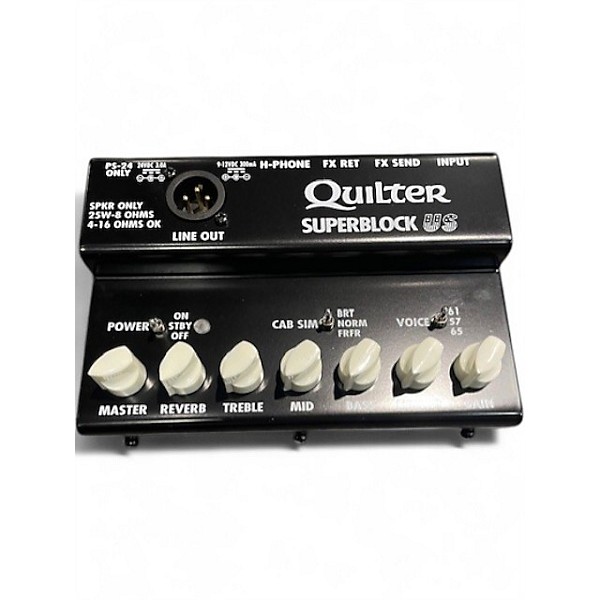 Used Quilter Labs Superblock US Solid State Guitar Amp Head