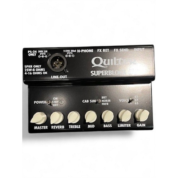 Used Quilter Labs Superblock US Solid State Guitar Amp Head