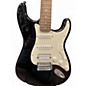 Used Fender STRATOCASTER Black Solid Body Electric Guitar