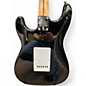 Used Fender STRATOCASTER Black Solid Body Electric Guitar