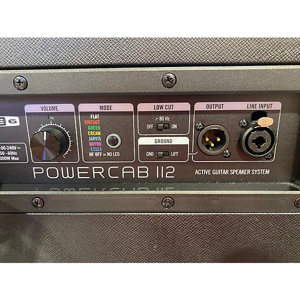 Used Line 6 Powercab 112 FRFR Guitar Combo Amp