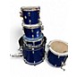 Used Ludwig 5 Piece Accent Royal Blue Drum Kit