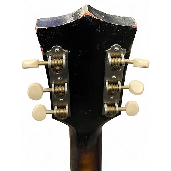 Used 1960s Harmony h1215 2 Color Sunburst Acoustic Guitar