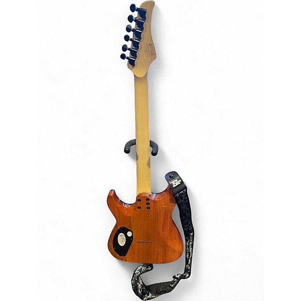 Used Schecter Guitar Research CR-6 GREEN Solid Body Electric Guitar