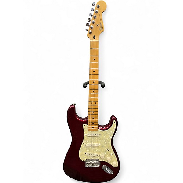 Used Fender Player Stratocaster Maroon Solid Body Electric Guitar