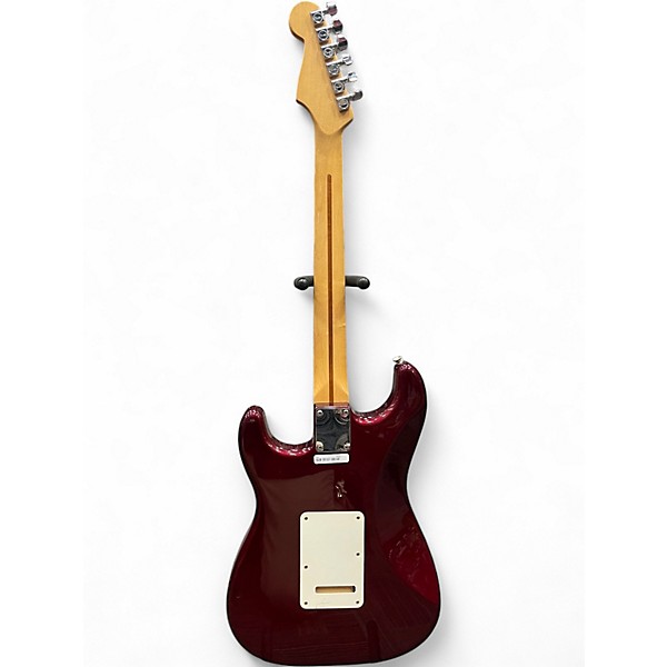 Used Fender Player Stratocaster Maroon Solid Body Electric Guitar