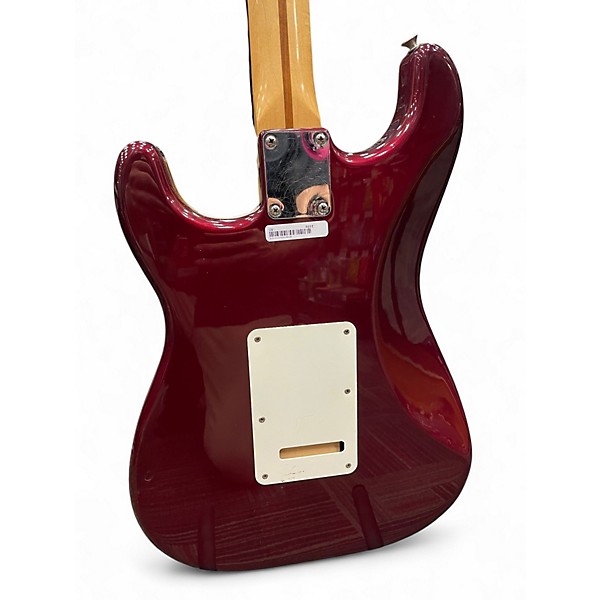 Used Fender Player Stratocaster Maroon Solid Body Electric Guitar