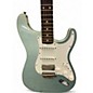 Used Fender Custom Shop Limited-Edition Double Bound HSS Stratocaster Jo Aged Firemist Silver Solid Body Electric Guitar