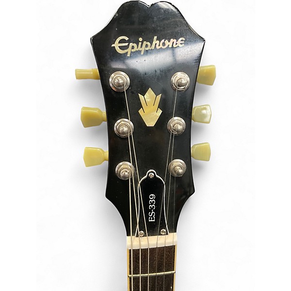 Used Epiphone ES339 Sunburst Hollow Body Electric Guitar
