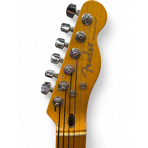 Used Fender Modern Player Telecaster Plus 2 Tone Sunburst Solid Body Electric Guitar