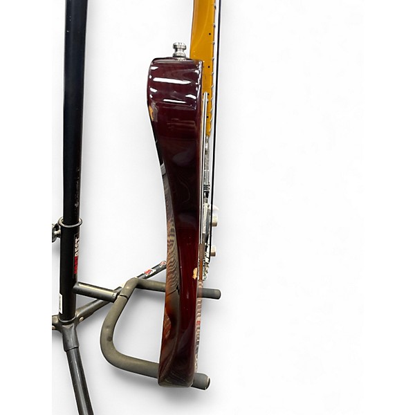 Used Fender Modern Player Telecaster Plus 2 Tone Sunburst Solid Body Electric Guitar