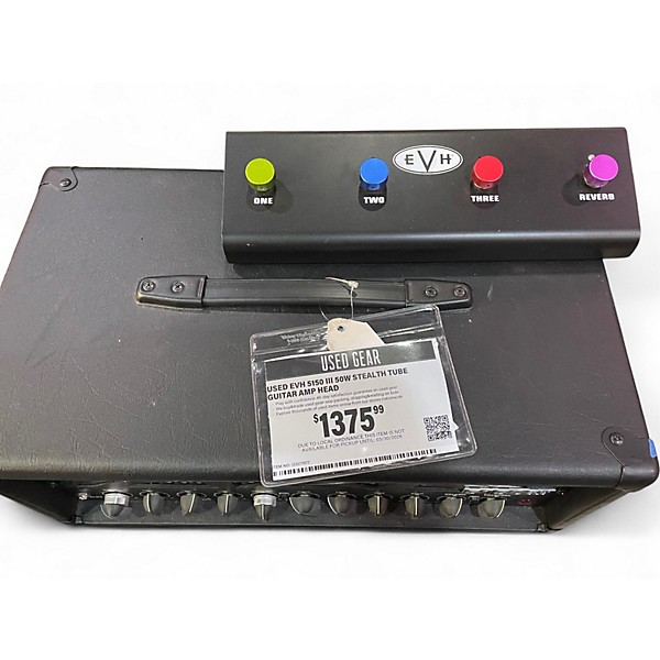 Used EVH 5150 III 50W STEALTH Tube Guitar Amp Head