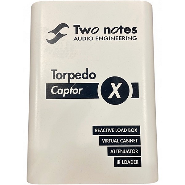 Used Two Notes TORPEDO CAPTOR X 8 OHMS Power Attenuator