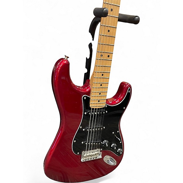 Used Fender American Standard Stratocaster Candy Apple Red Solid Body Electric Guitar